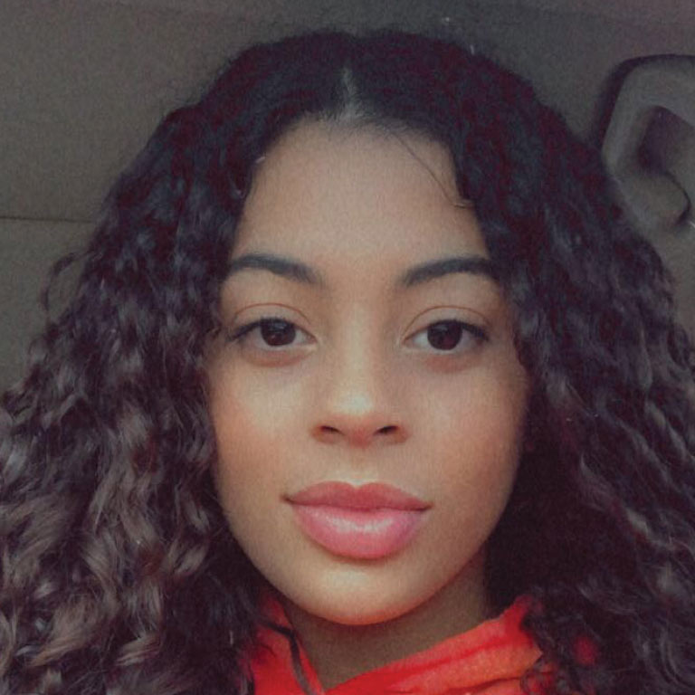 Portrait of female student